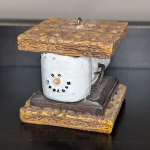 The Original S'mores Ornament Chocolate Christmas Collectable Marshmallow